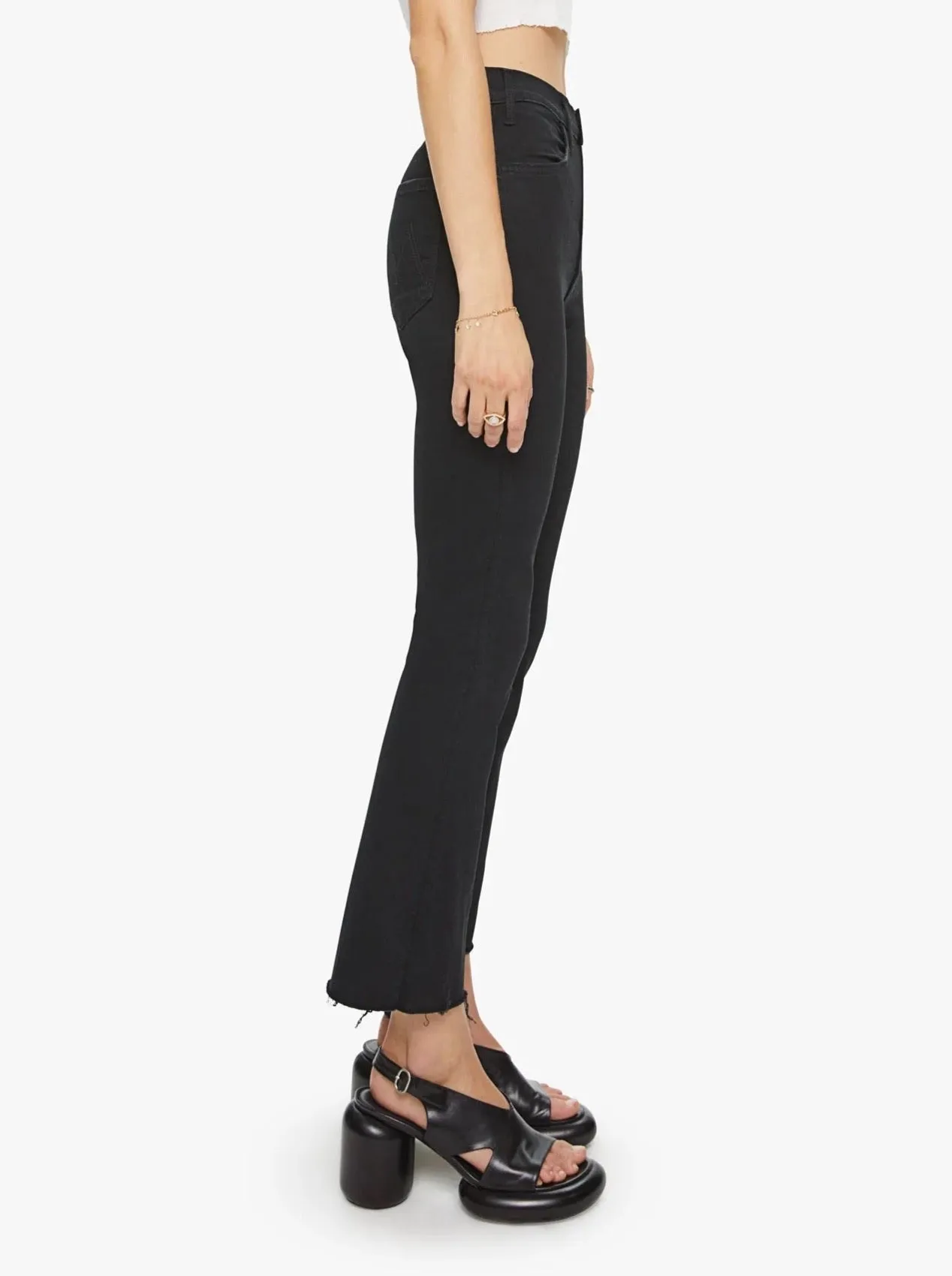 Mother Denim Hustler Ankle Fray- Not Guilty Streetwear Fan Premium