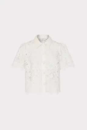 EasyCare Material Addison Roja Lace Top