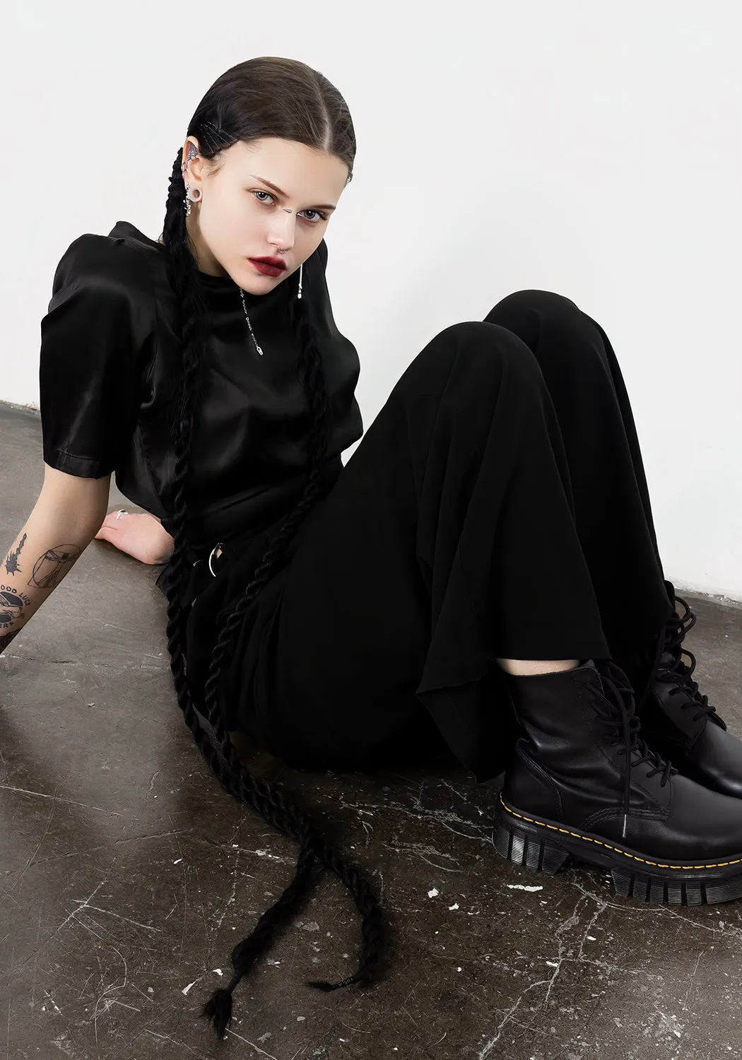 Ostara Palazzo Pant Natural Look