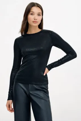 Ansley Metallic Top SecurePockets