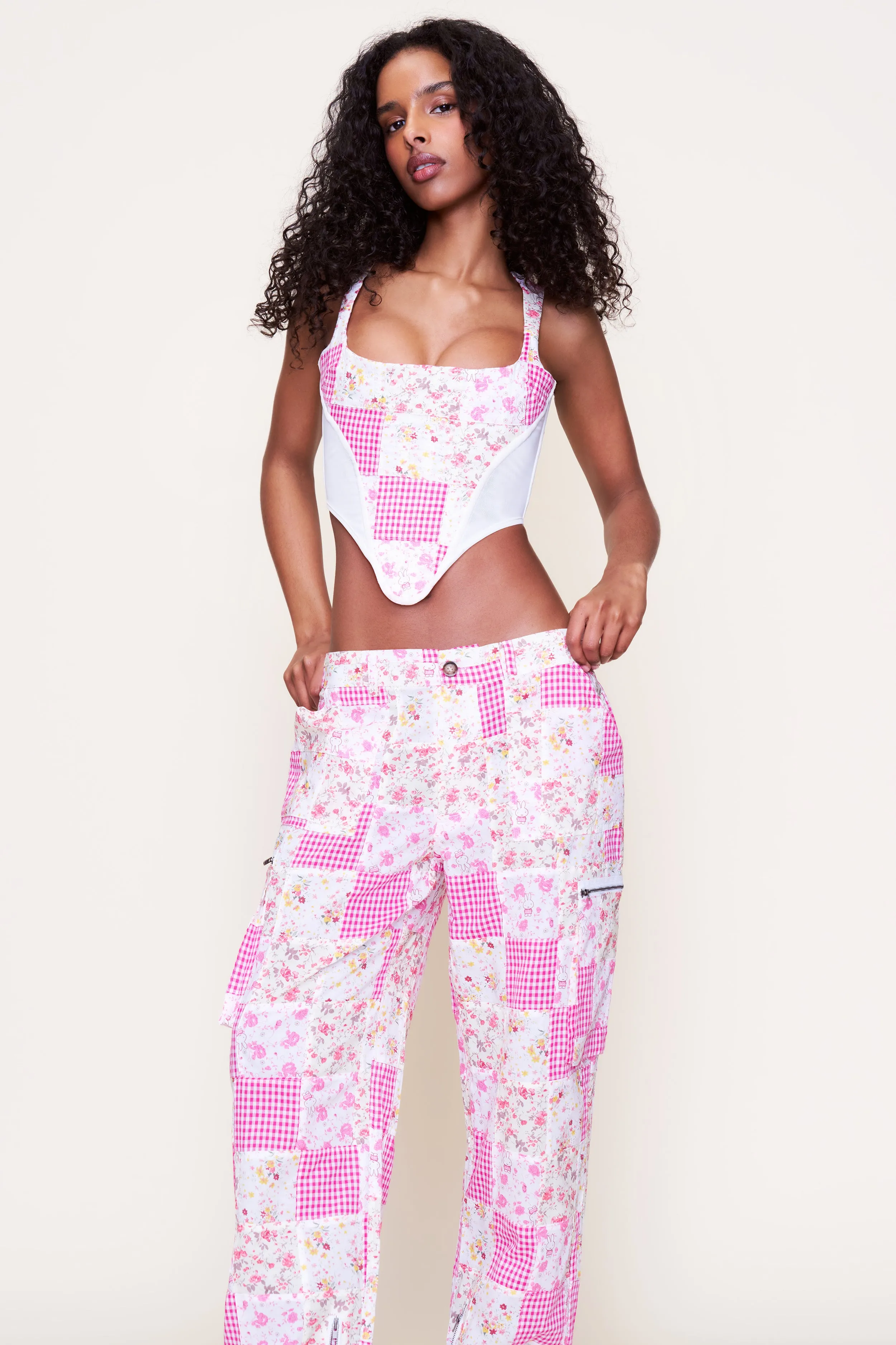 Machine washable Adrian Patchwork Pant