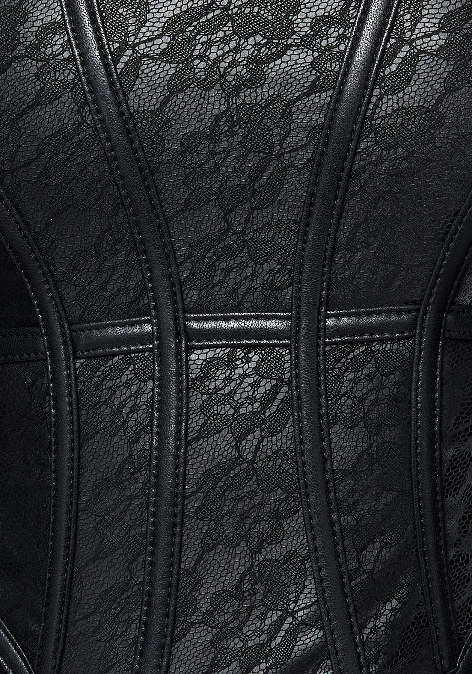 AbrasionResistant Surface Ruin Floral Lace Corset Top