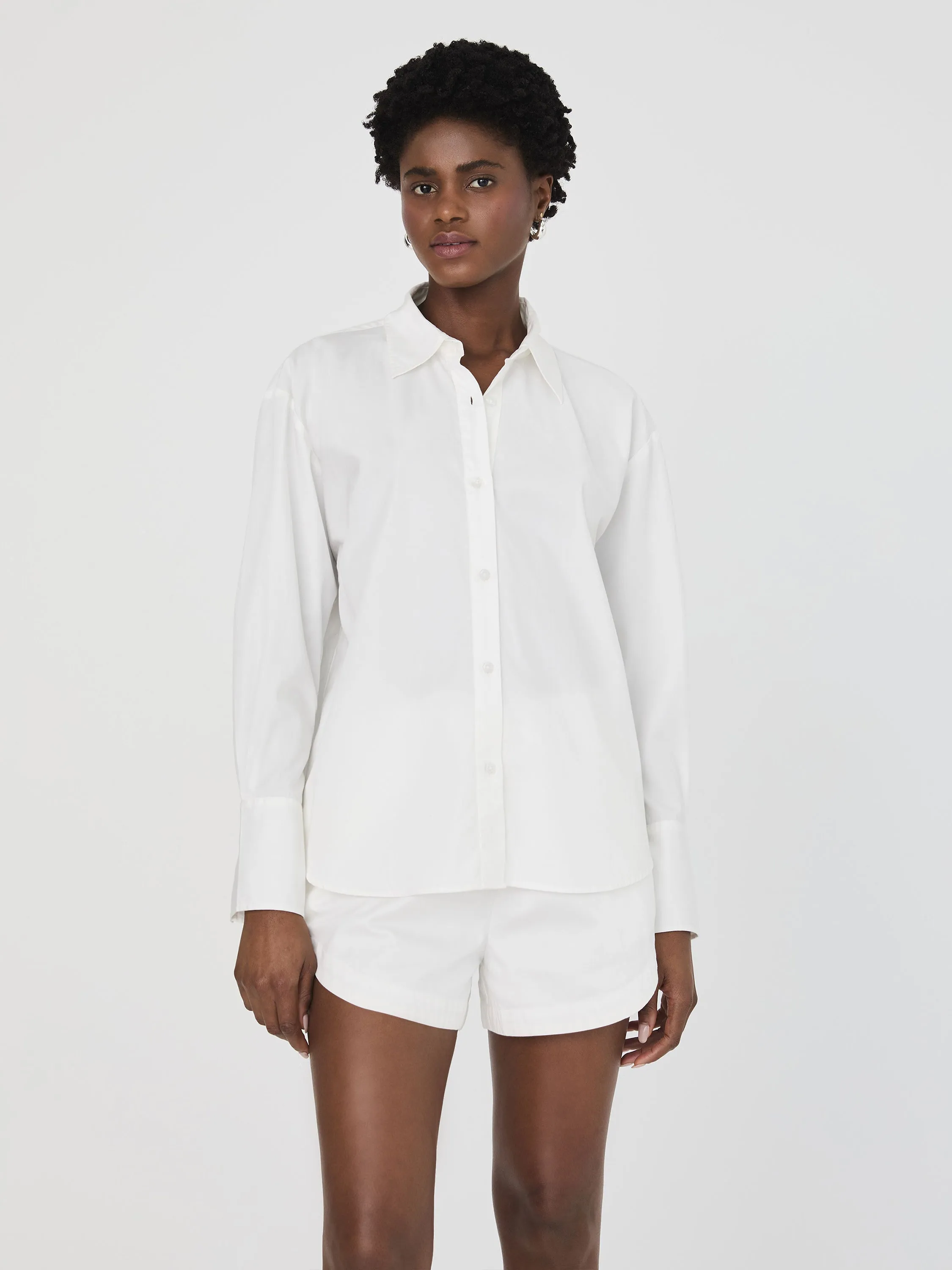 SeamlessDesign Fade Resistant Coating Alexis Cotton Shirt