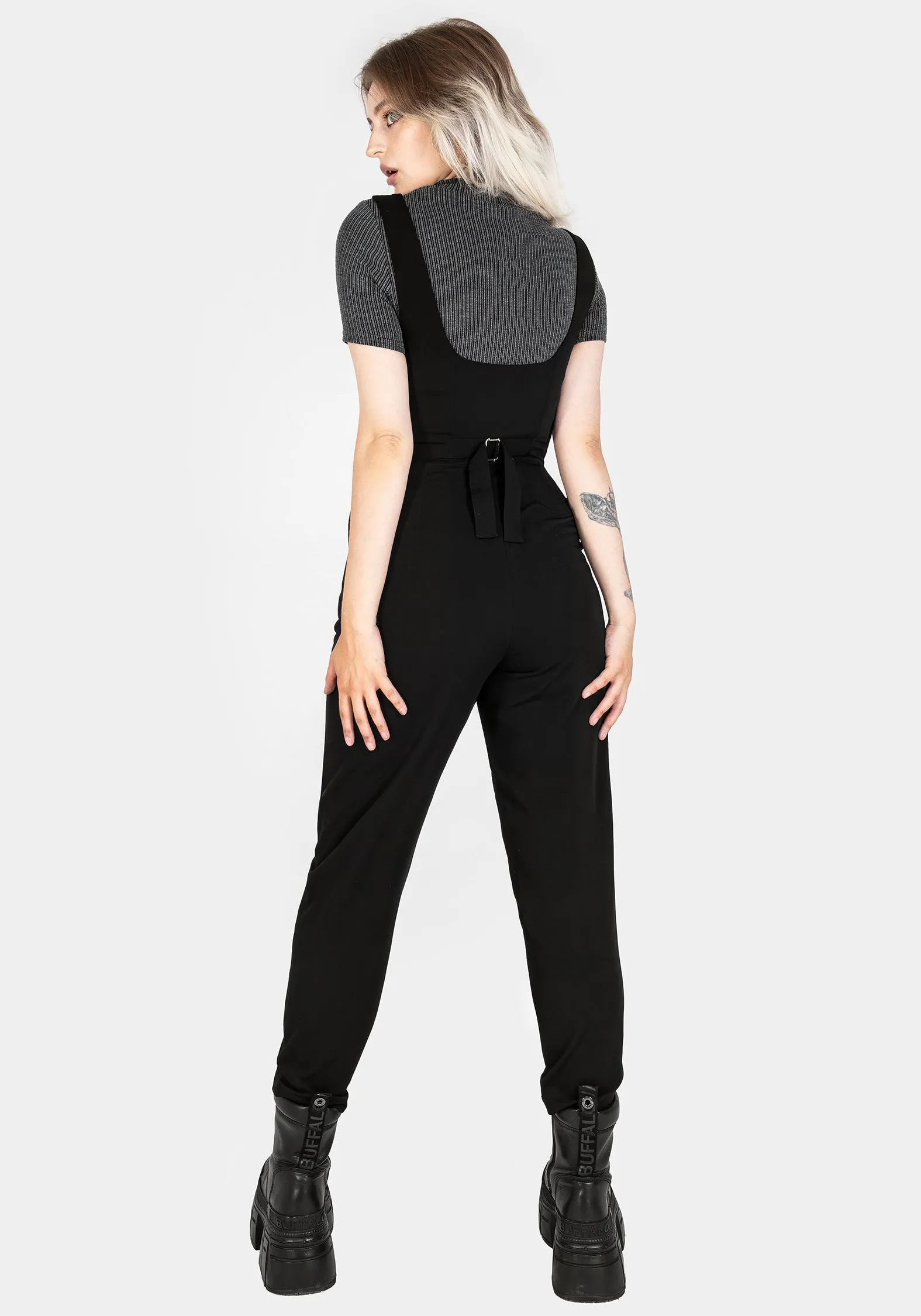 Seamless Design Alicia Tailored Suspender Jumpsuit