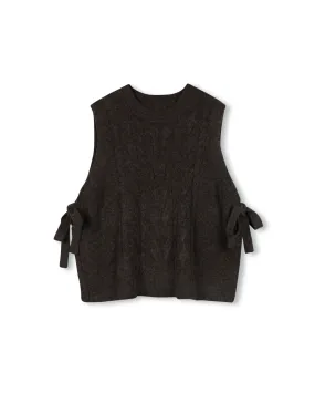 Andreia Mohair Knit Vest Daily Style