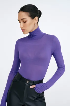 ErgonomicShape Stretch Weave Construction Annie Sheer Bodysuit