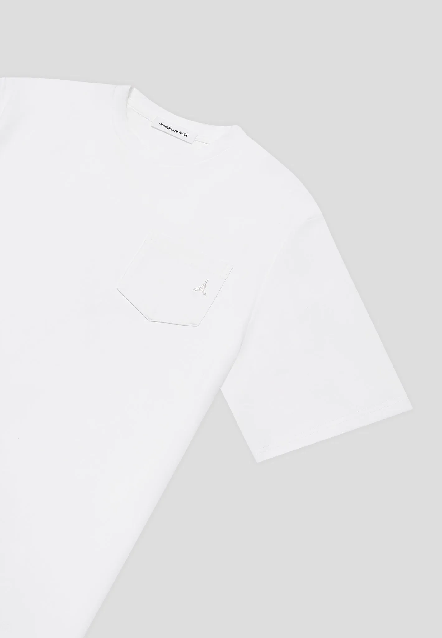 Gender Neutral Antoine - Relaxed Fit T-Shirt - White
