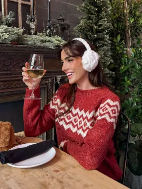 Apres Ski Nordic Knit Sweater - Final Sale Chill Proof QuickDry Weave