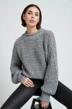NonRestrictive Cuff Lightwear Look Audrey Sweater
