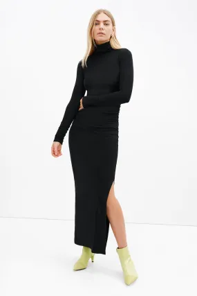 Soft Tone Night Charm Baxter Turtleneck Dress