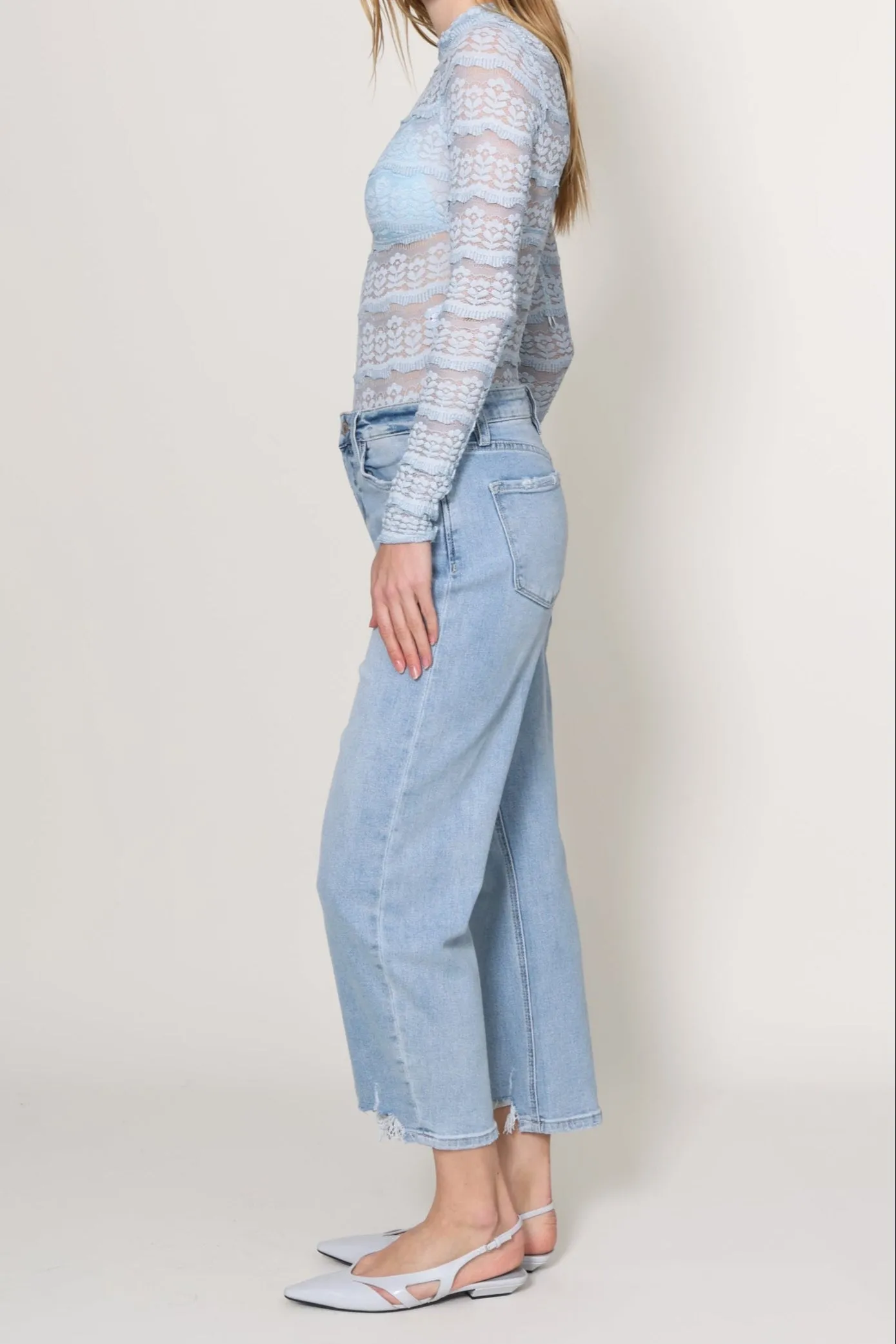 Awe Mini Barrel Jean Relaxed Style Light Fit Wear