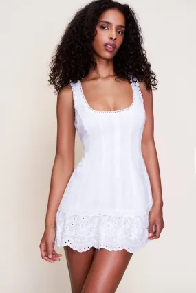Slim Touch Urban Style Wear Aylin Eyelet Dress