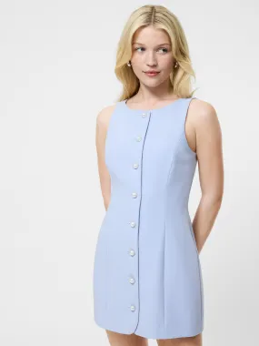 Azra Twill Button Down Mini Dress Vibrant Movement Easy Go