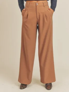 Crisp Look Bambi Trouser in Coffee