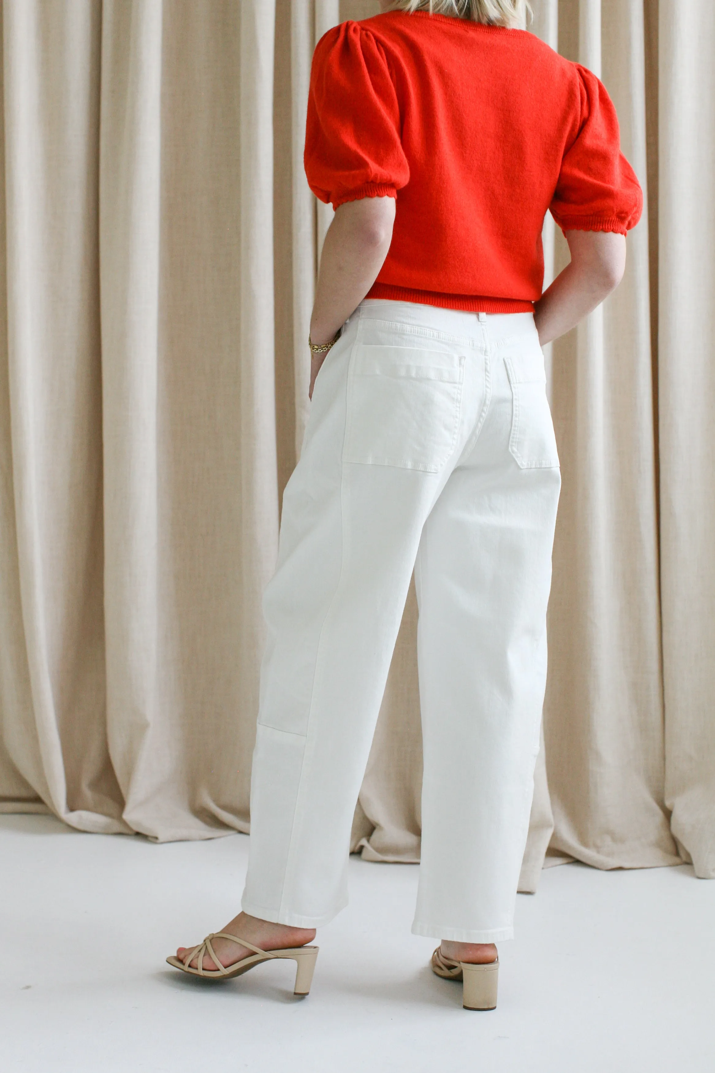 Nina Barrel Leg Jeans Eco Friendly Production