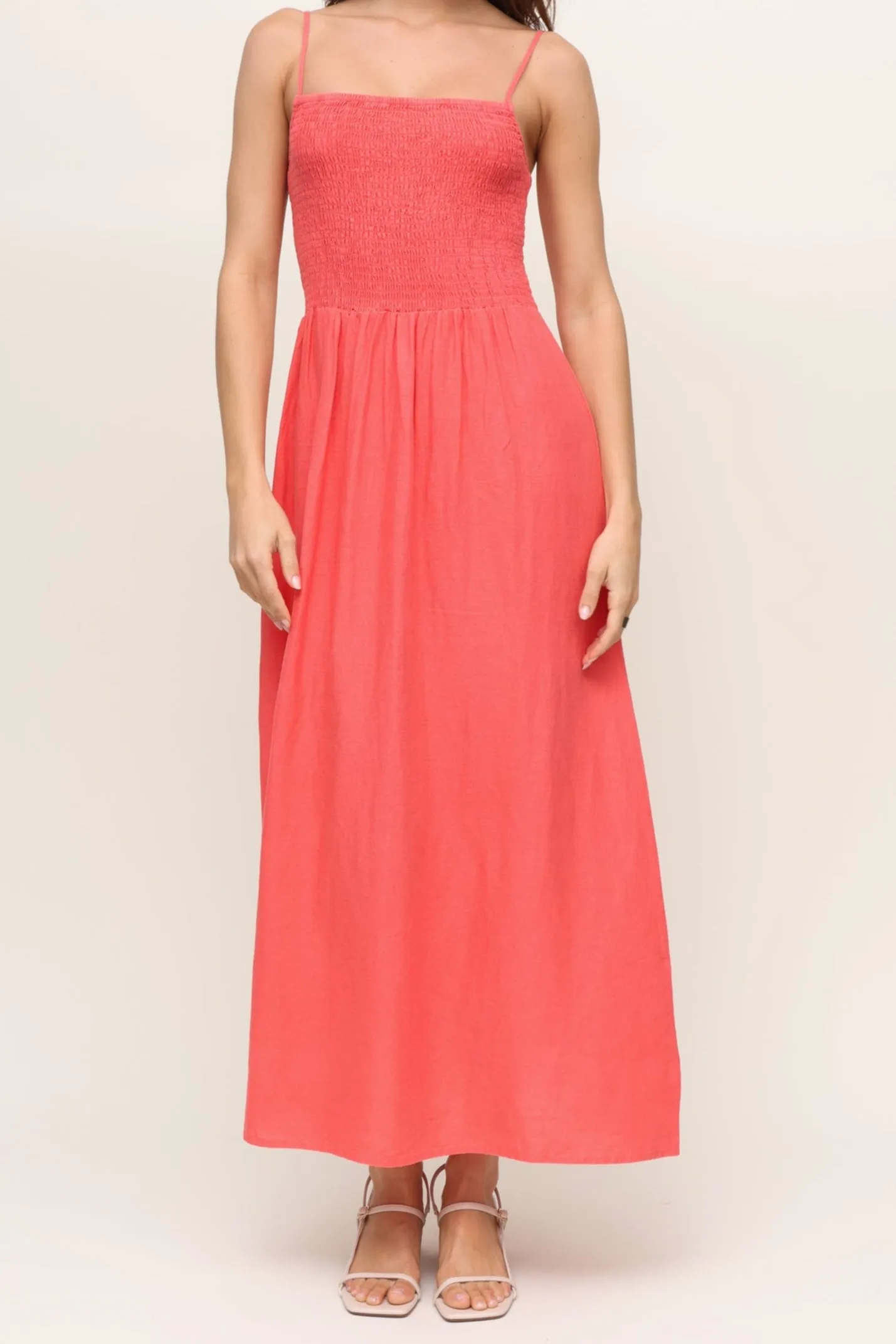 All-Occasion Look Bayside Linen Maxi Dress