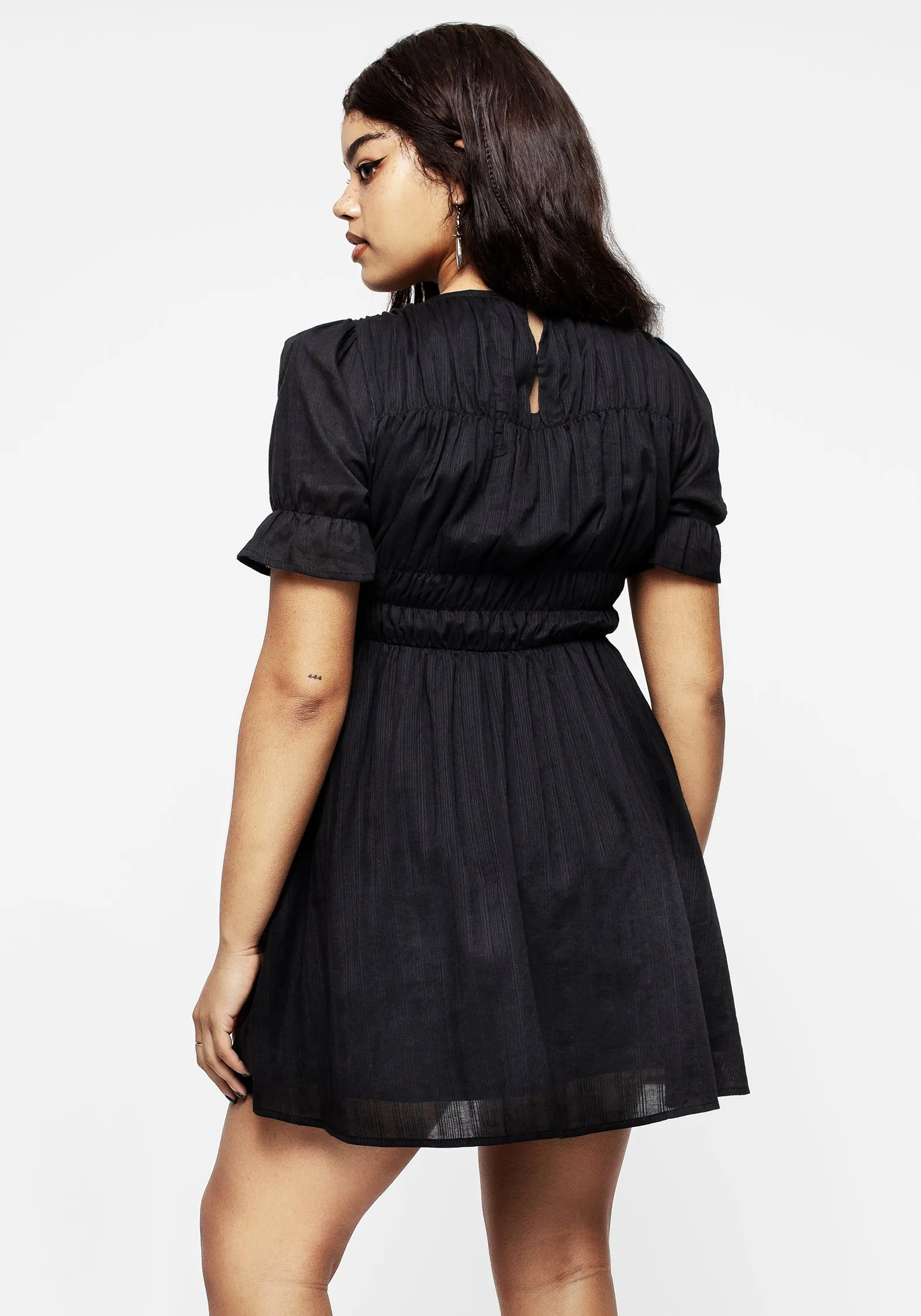 Bedelia Cotton Mini Dress Glow Edge Urban Mode