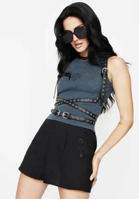 Bela Cotton Shorts Elegant Flow