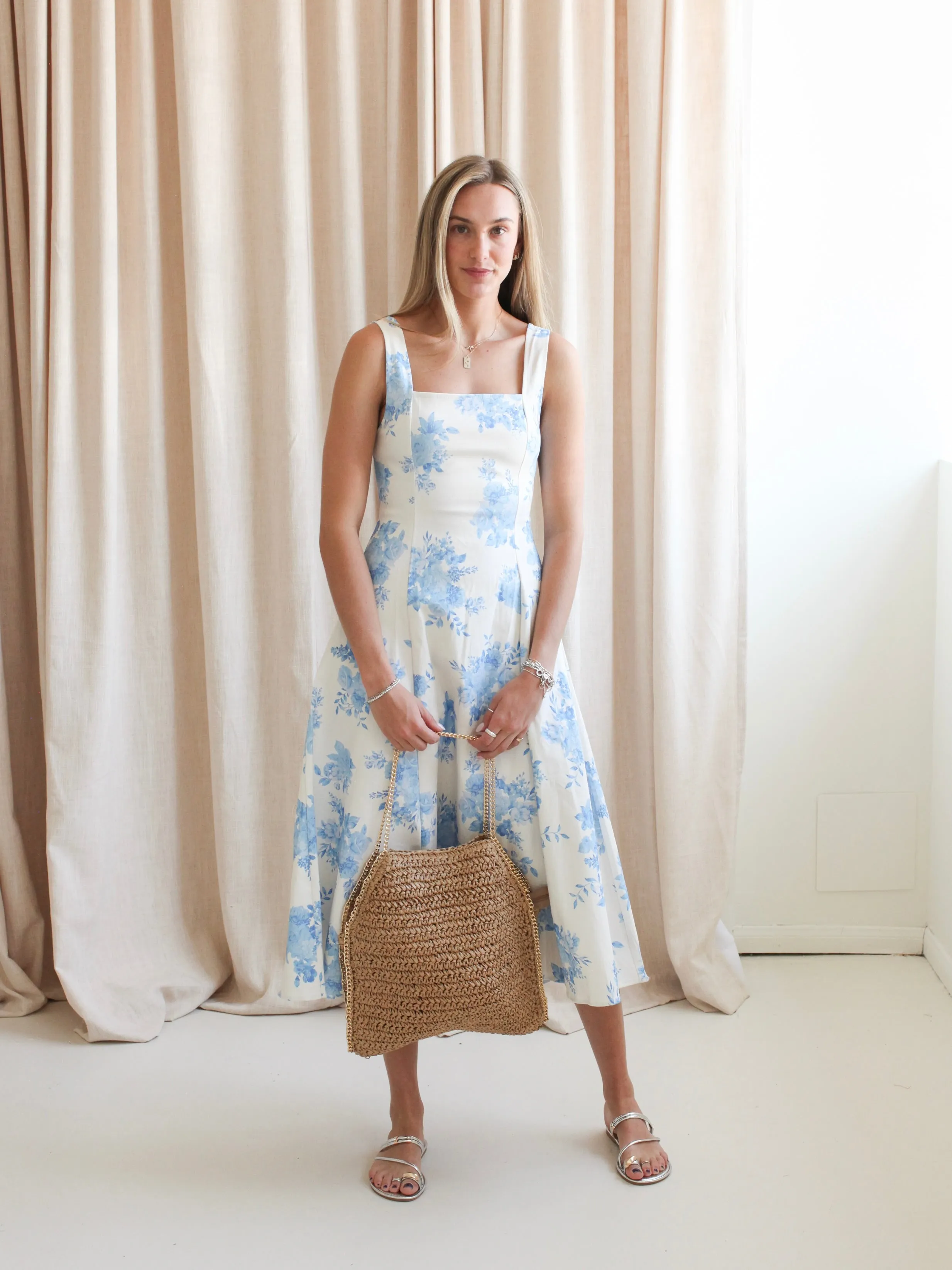 Fit for All Seasons Collins Floral Midi Dress