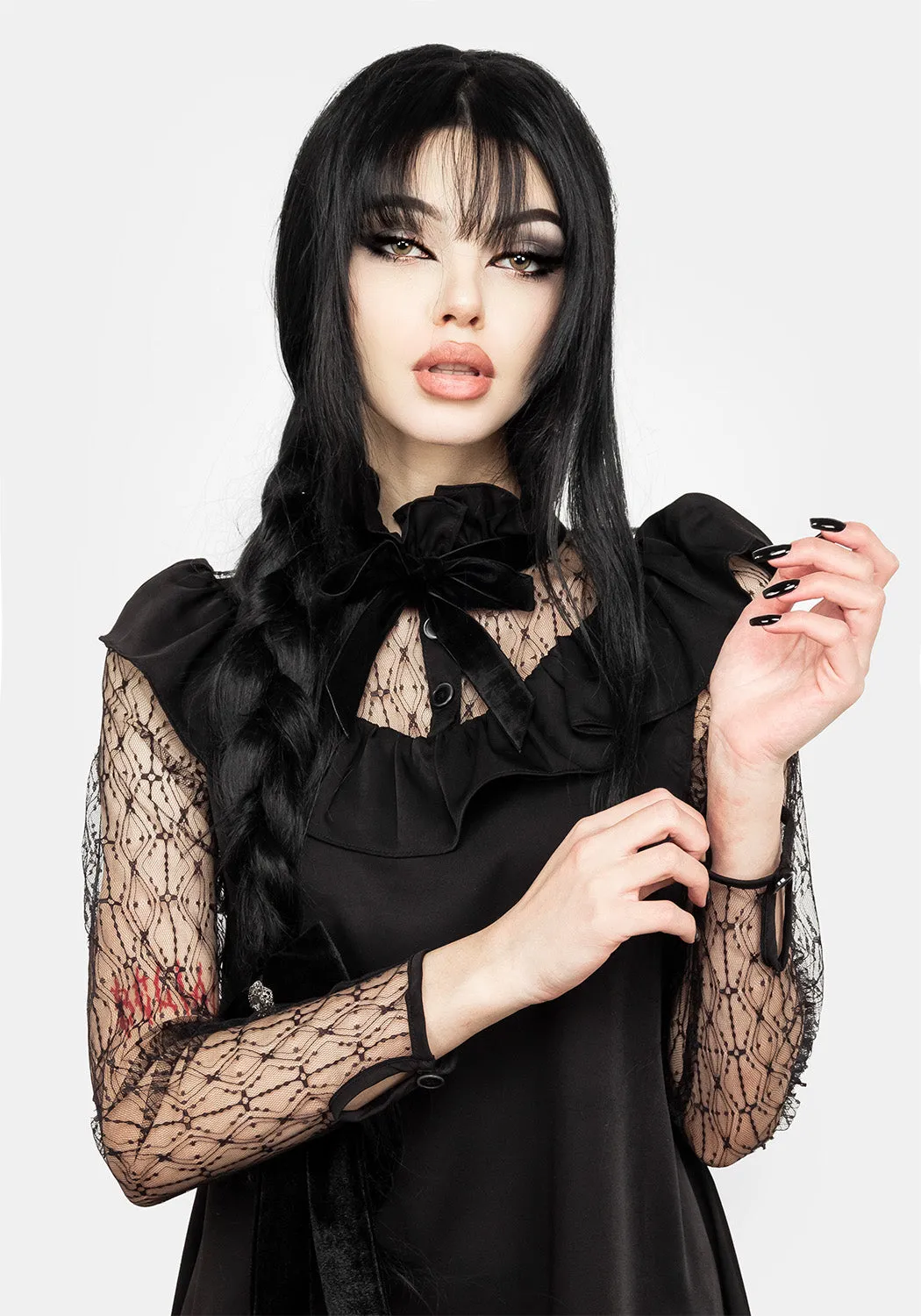 Wide Hemline Blessed Witch Dress