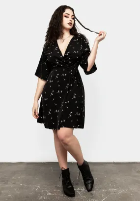 Inclusive Fit Blithe Kimono Wrap Mini Dress