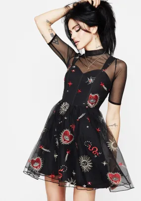 Bloodlust Cami Corset Mini Dress Modern Texture Modern Touch