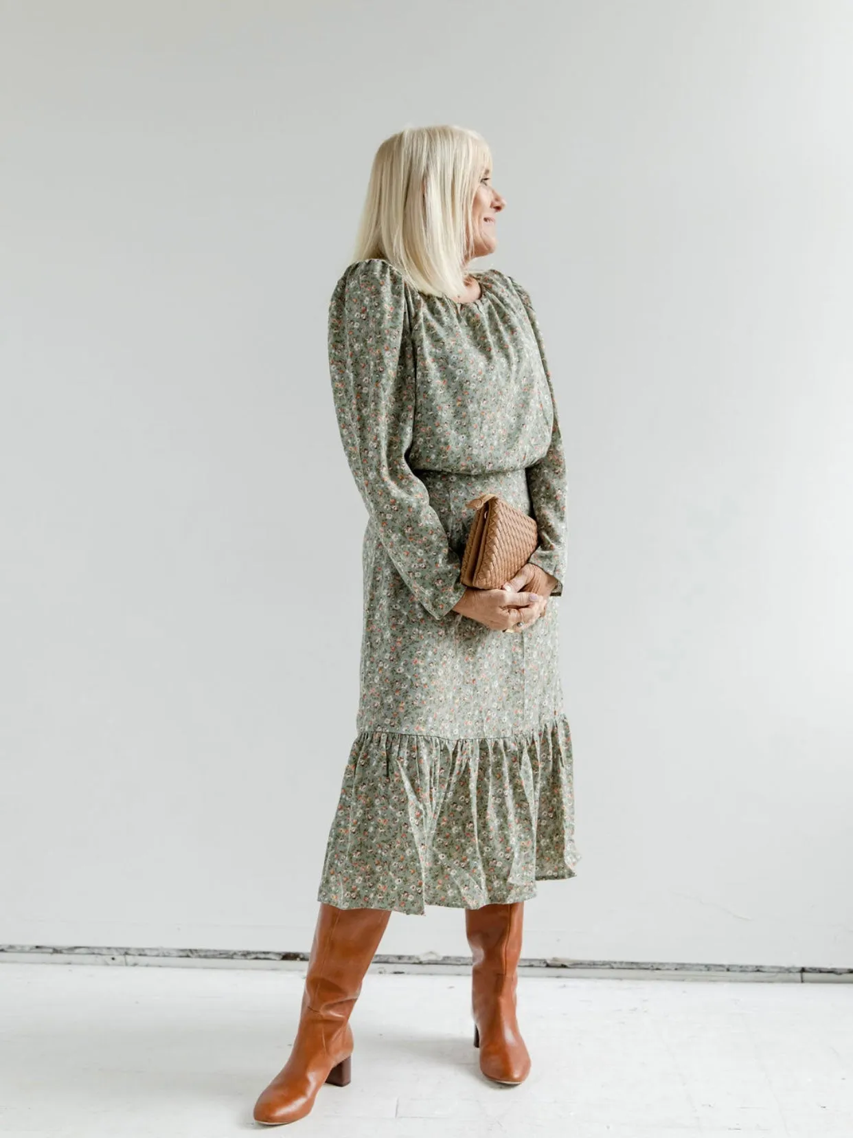 Blythe Floral Dress Smart Blend Airy Fit