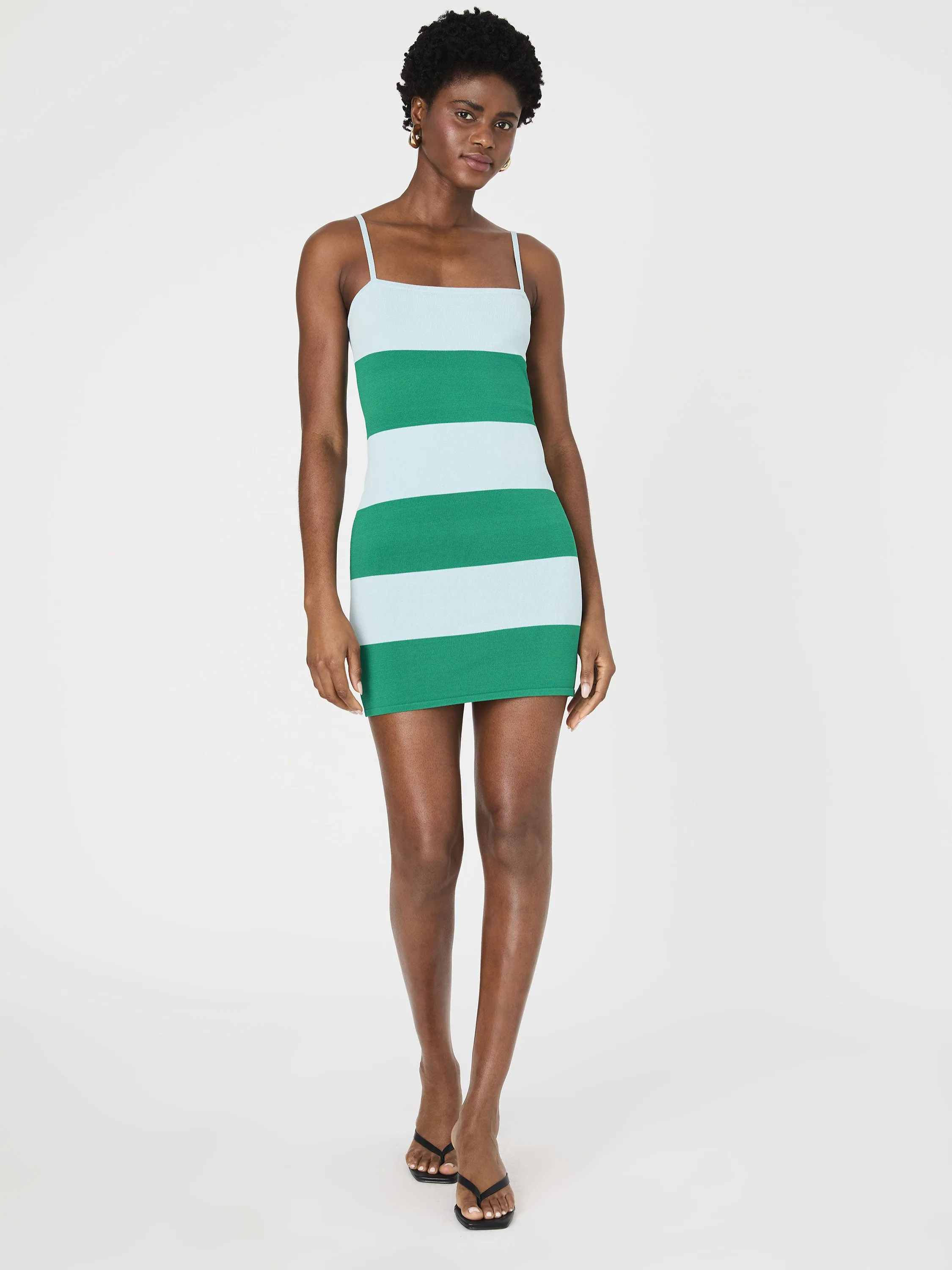 Bodycon Knit Mini Strappy Dress Active Moments