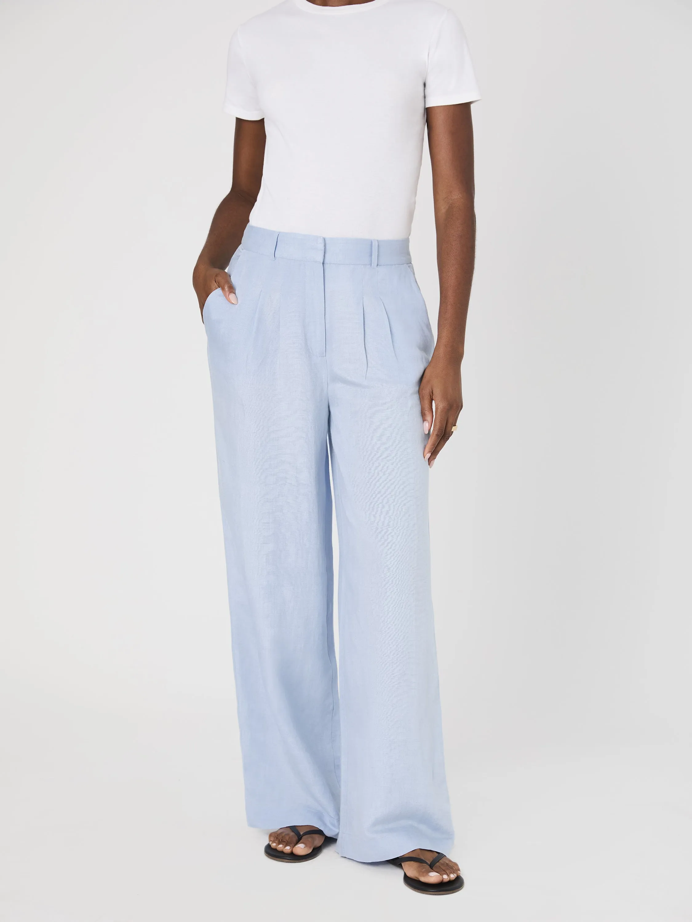 Birdie Linen Trousers Versatile Wear