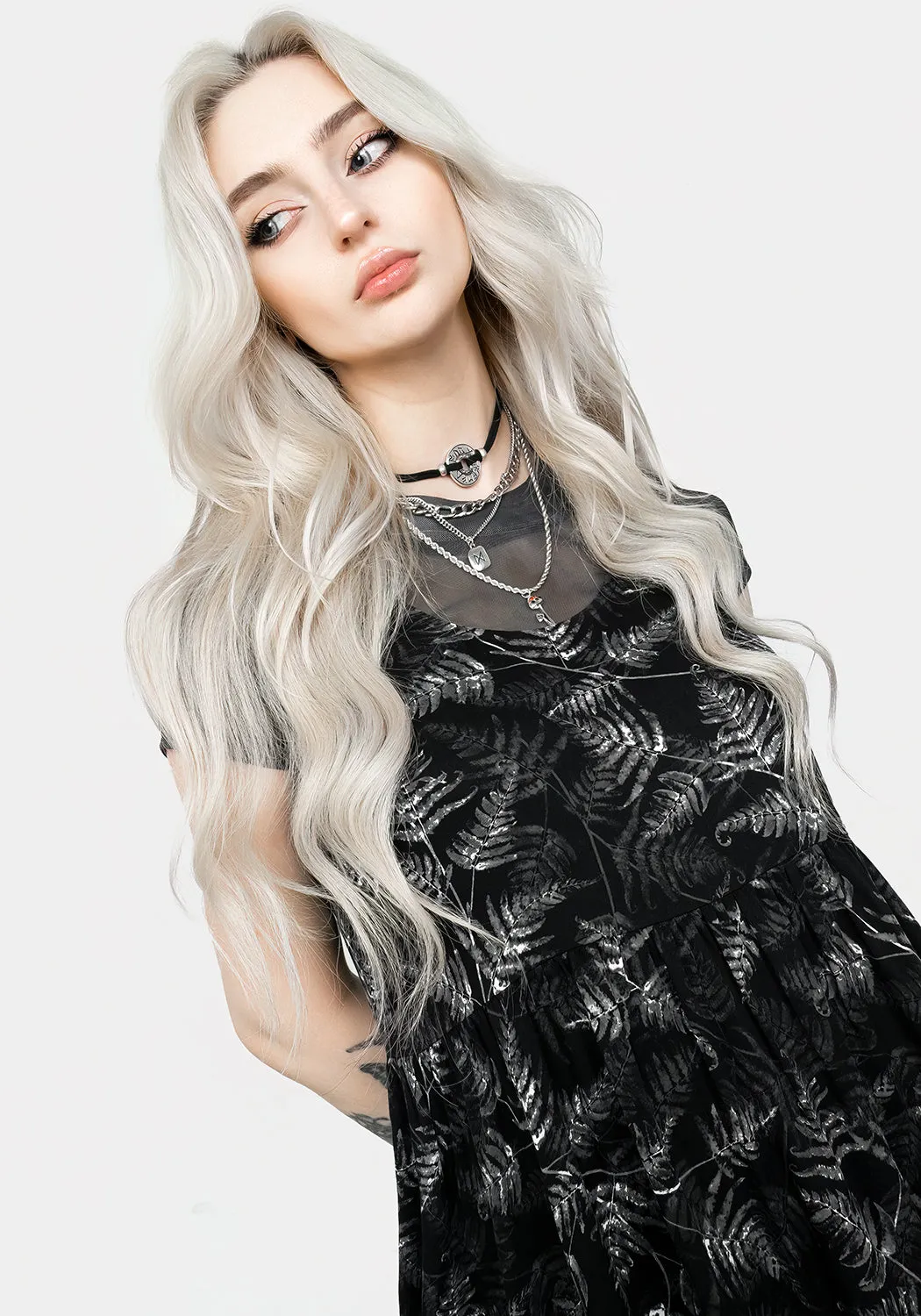 Bracken Sleeveless Smock Mini Dress Understated Elegance