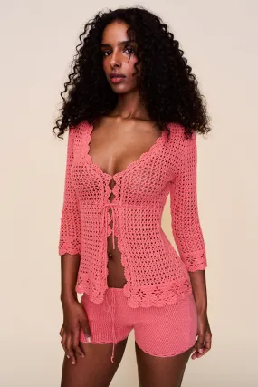 Rosalie Top Anti Pilling Fabric Soft touch finish