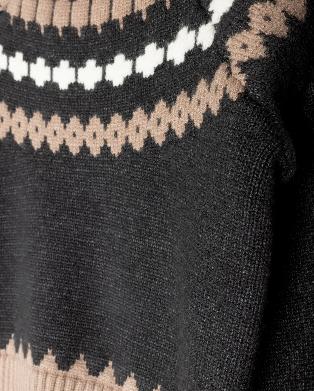 Gilt Fair Isle Sweater Versatile Comfort Layered Knit