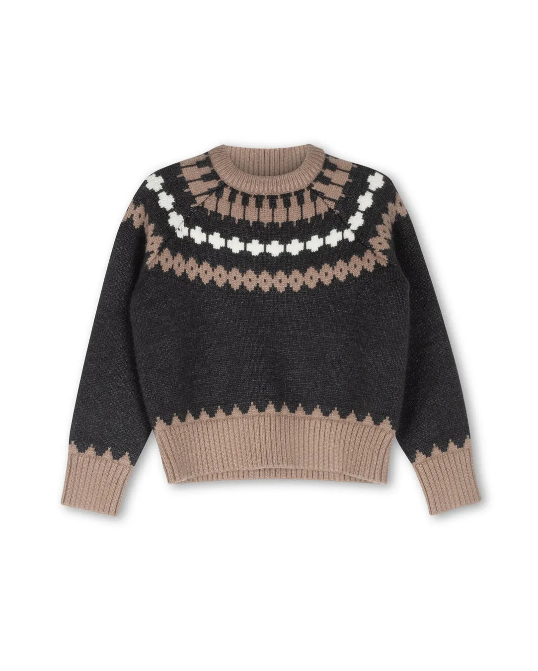 Warm Touch Gilt Fair Isle Sweater
