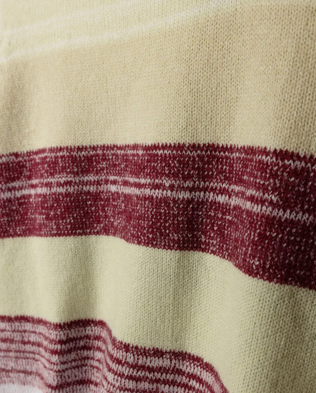 V-Neck Striped Sweater Comfort Layer Cozy Apparel