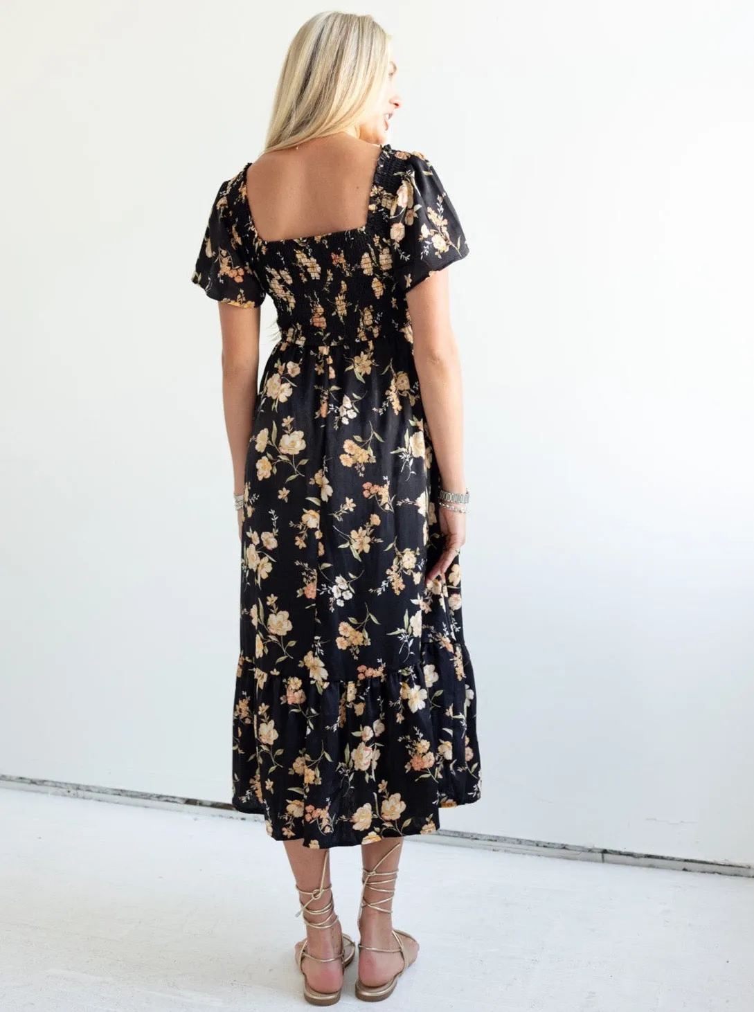 Studio Style Vibrant Form Bree Floral Maxi