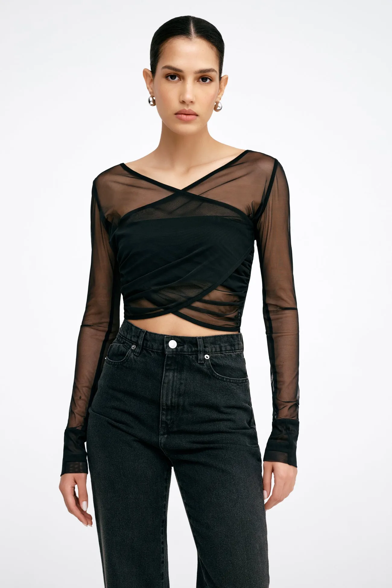 Britney Mesh Bolero Modular Layering System