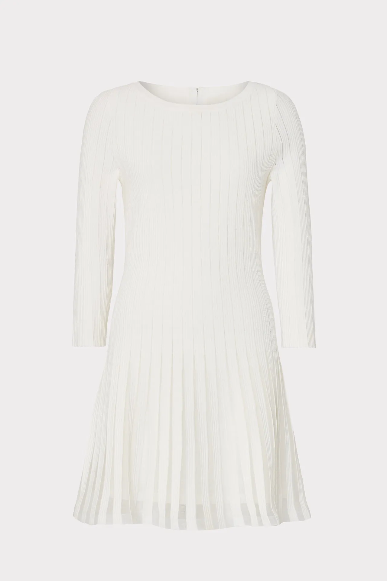 Linen Vibe Clean Edge Tabitha Sheer Godet Mini Dress