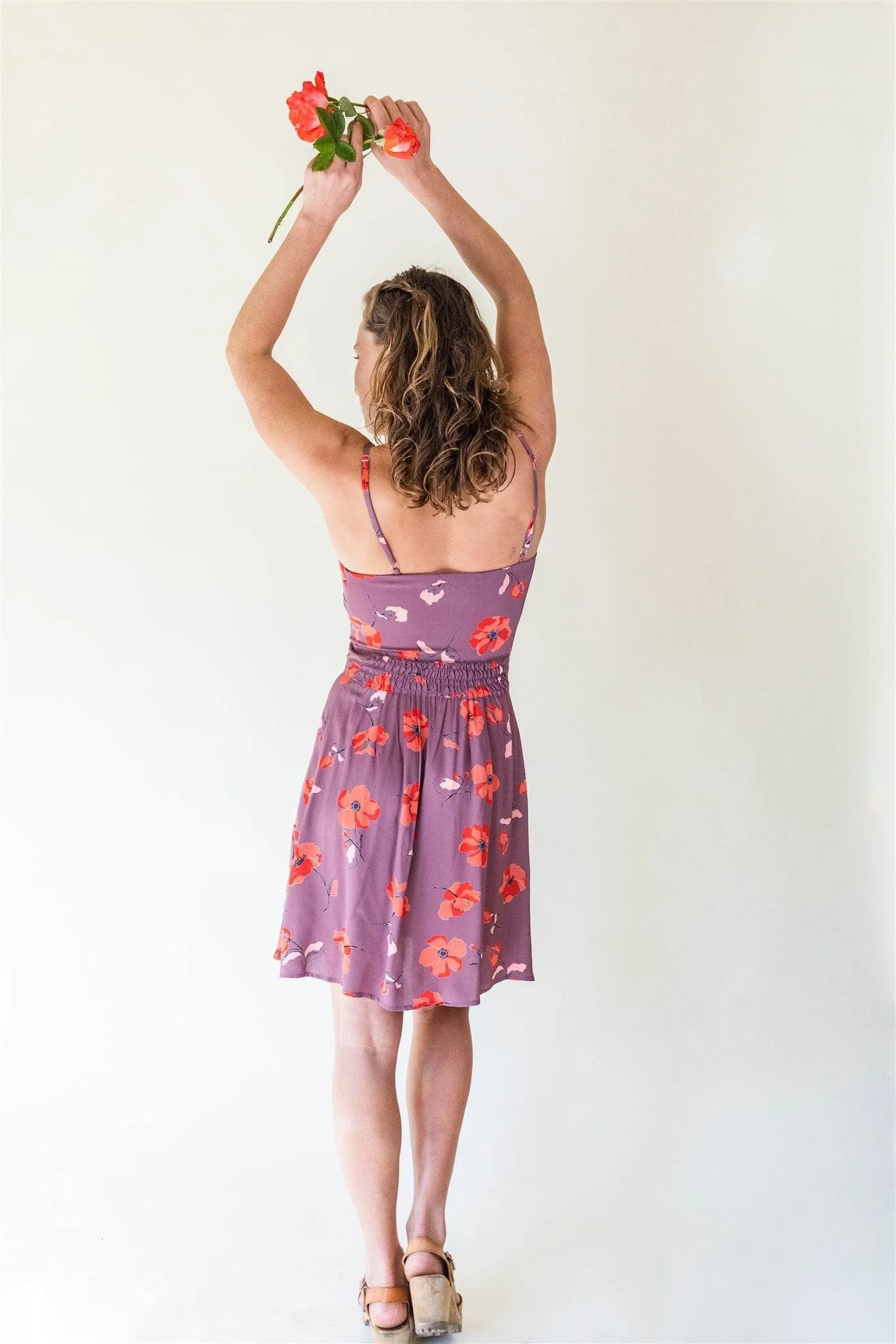 Dee Dee Top in Purple Poppy Smart Look