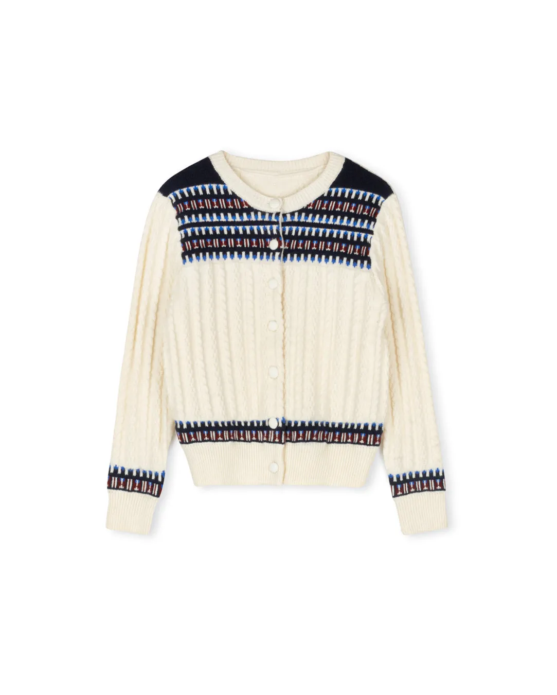 Cable Detailed Knit Cardigan Seasonal Comfort Comfy and Cozy