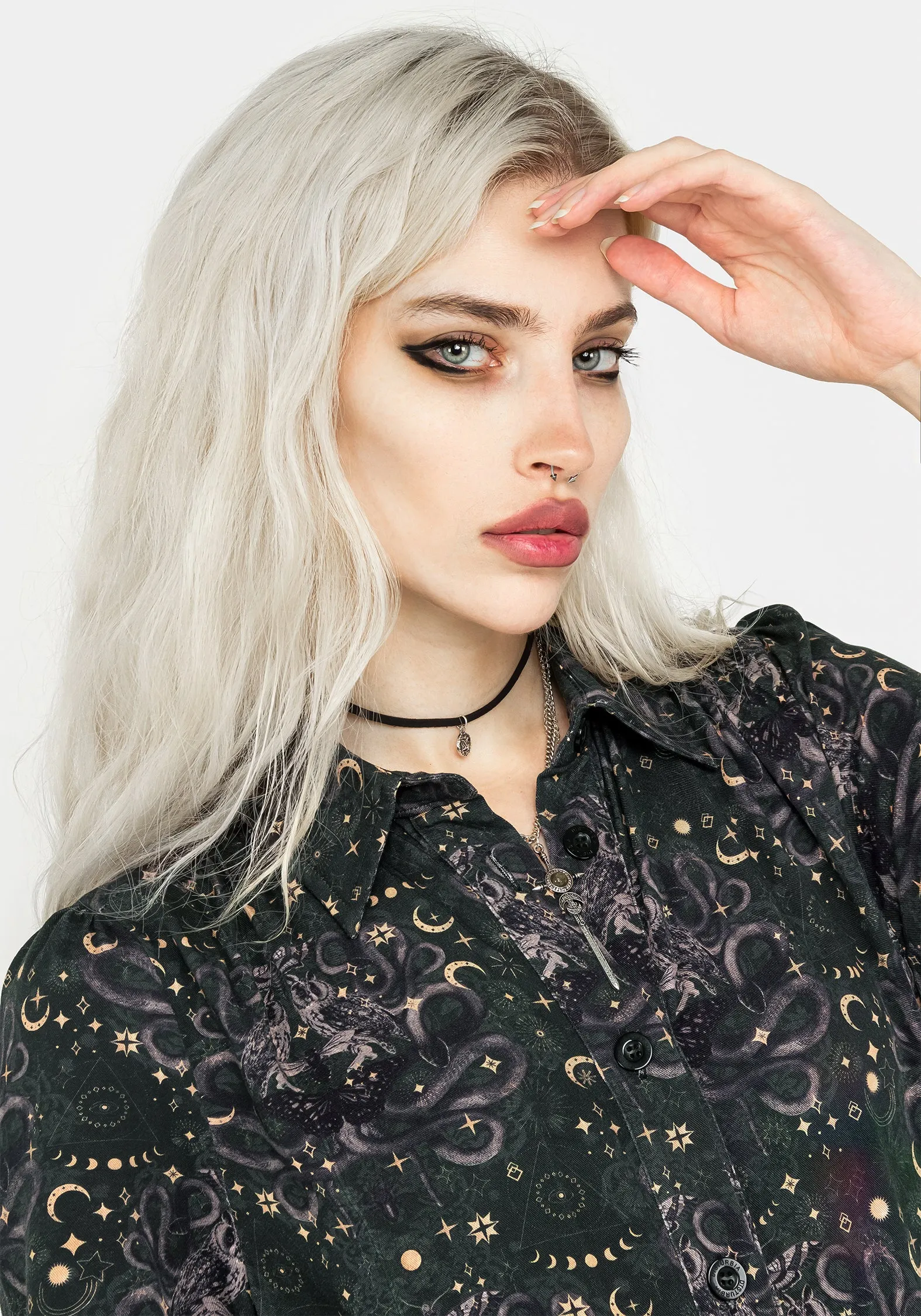 Cailleach Midi Shirt Dress Night Party