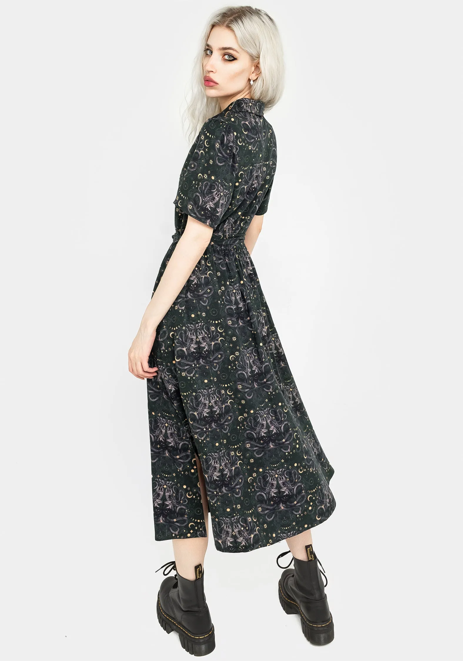 Tall Fit Cailleach Midi Shirt Dress