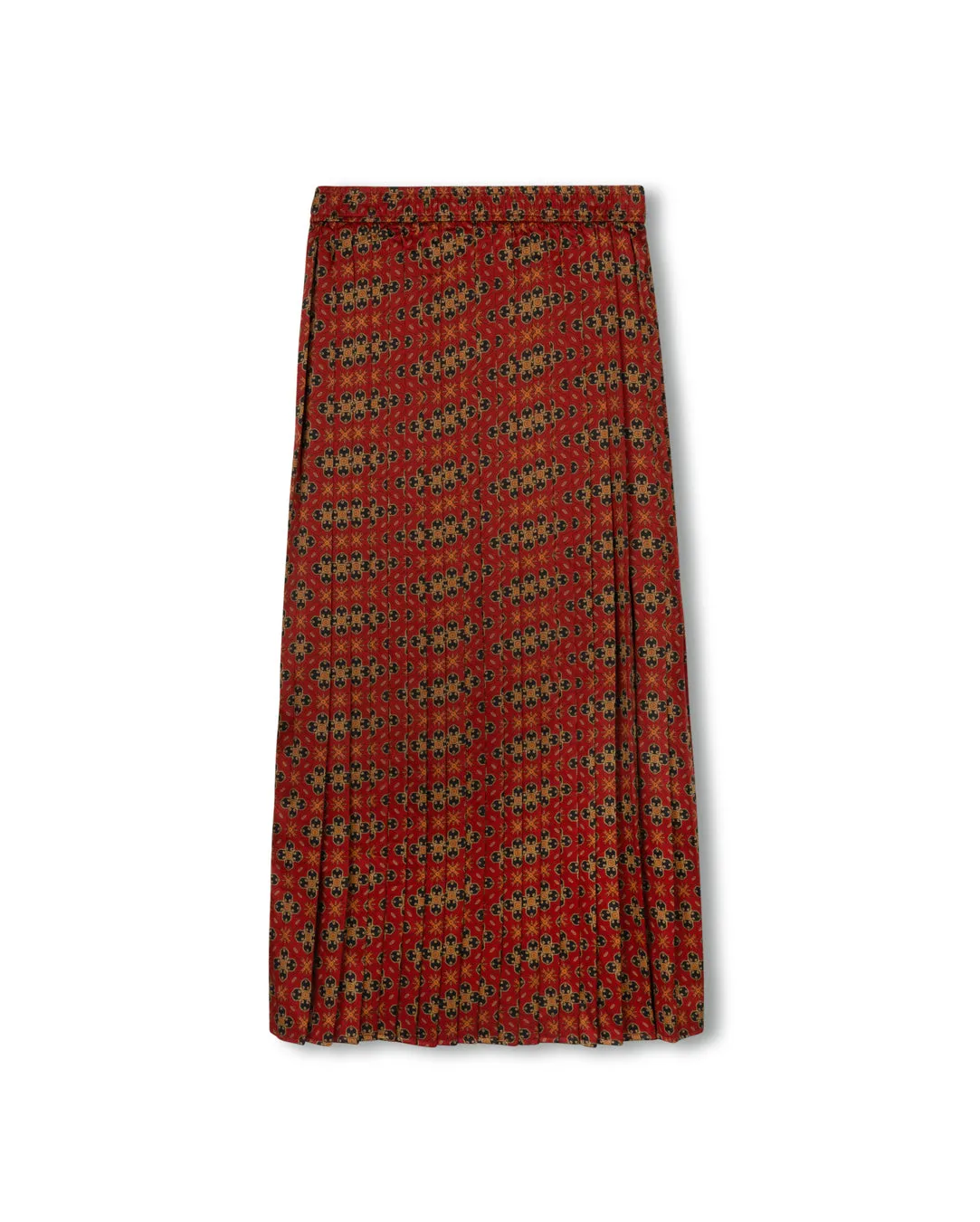 Loker Pleated Skirt Statement Fashion Urban Style