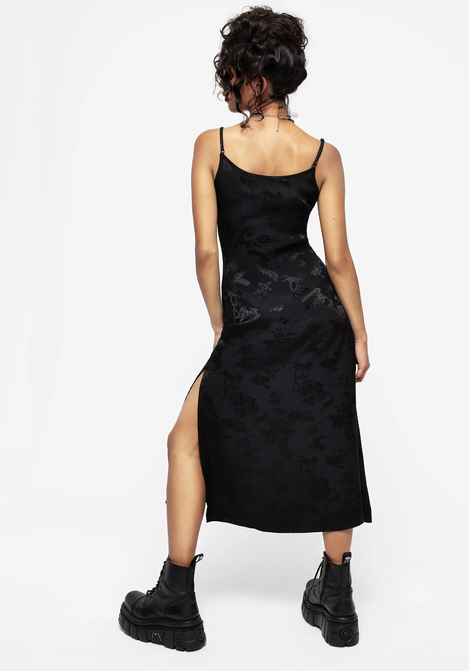 Pure Piece Texture Rich Carissa Midaxi Cami Slip Dress