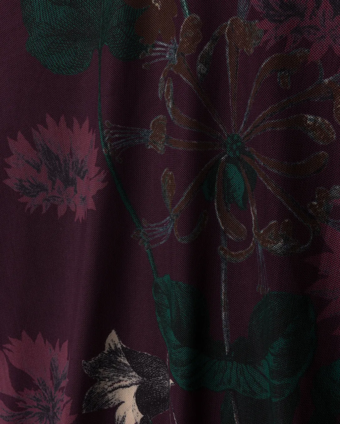 Carmel Mesh Turtleneck Trendy Fashion Universal Silhouette