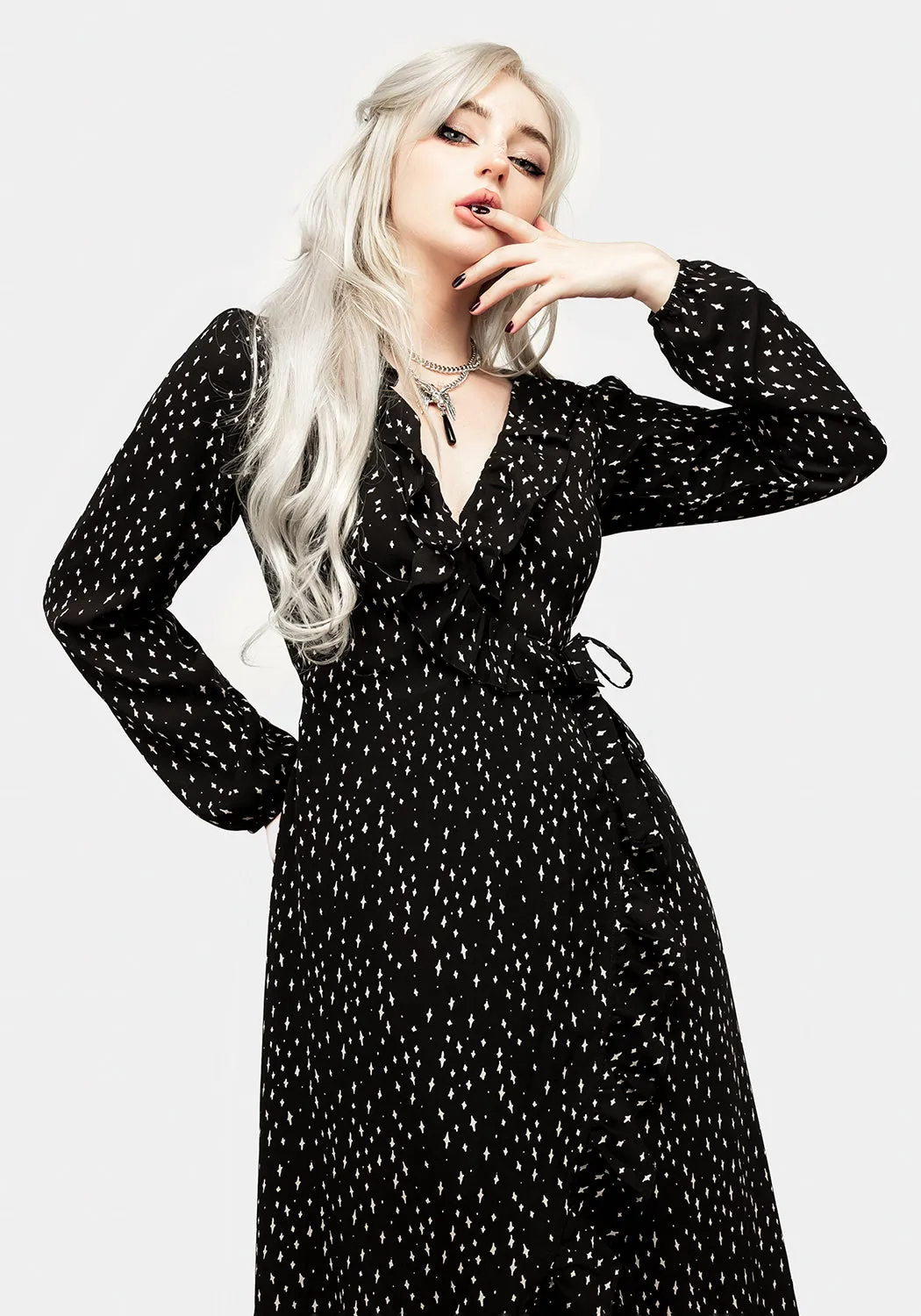 CARMEN MIDI DRESS Boho Aesthetic