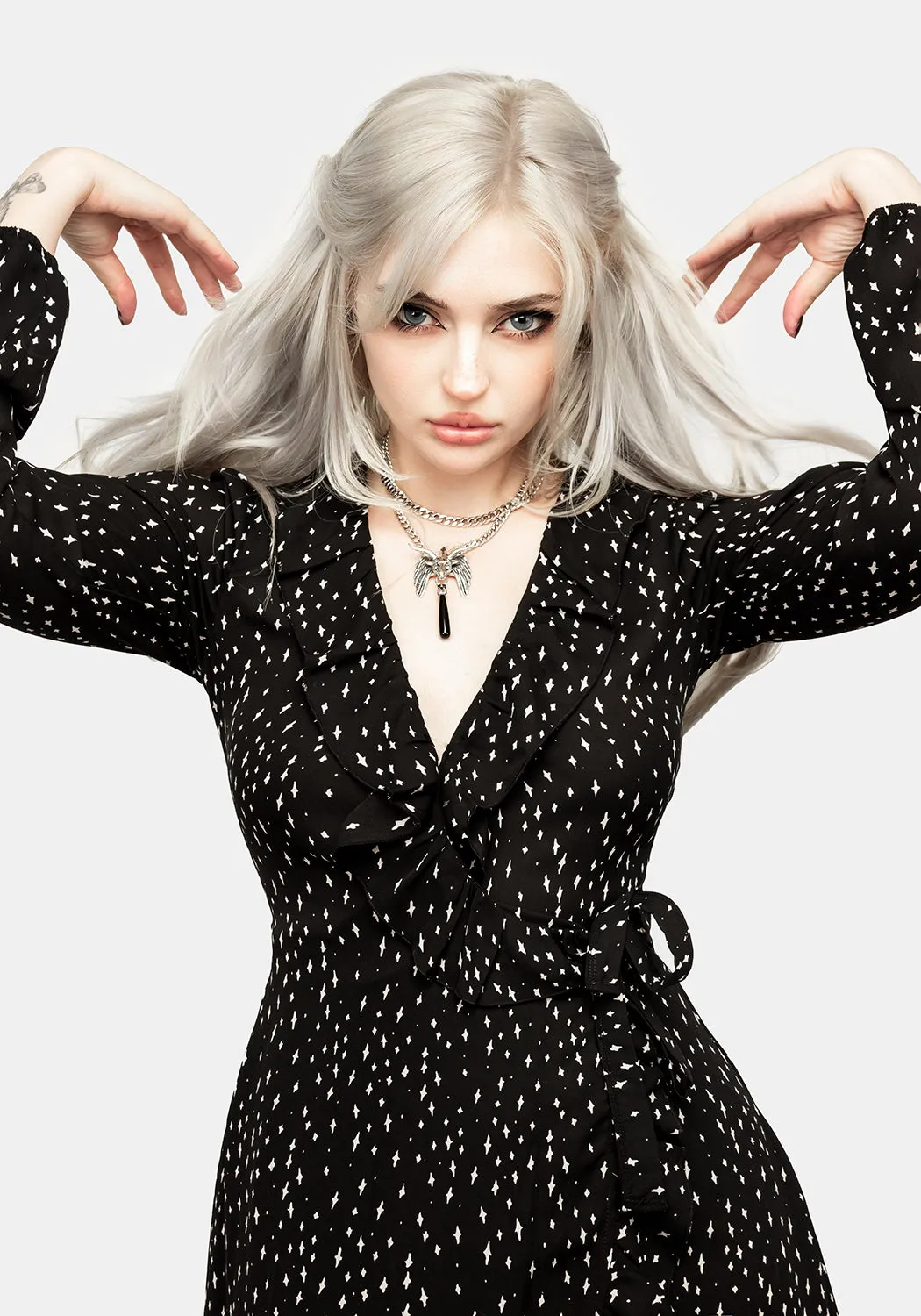 CARMEN MIDI DRESS Photo Bright