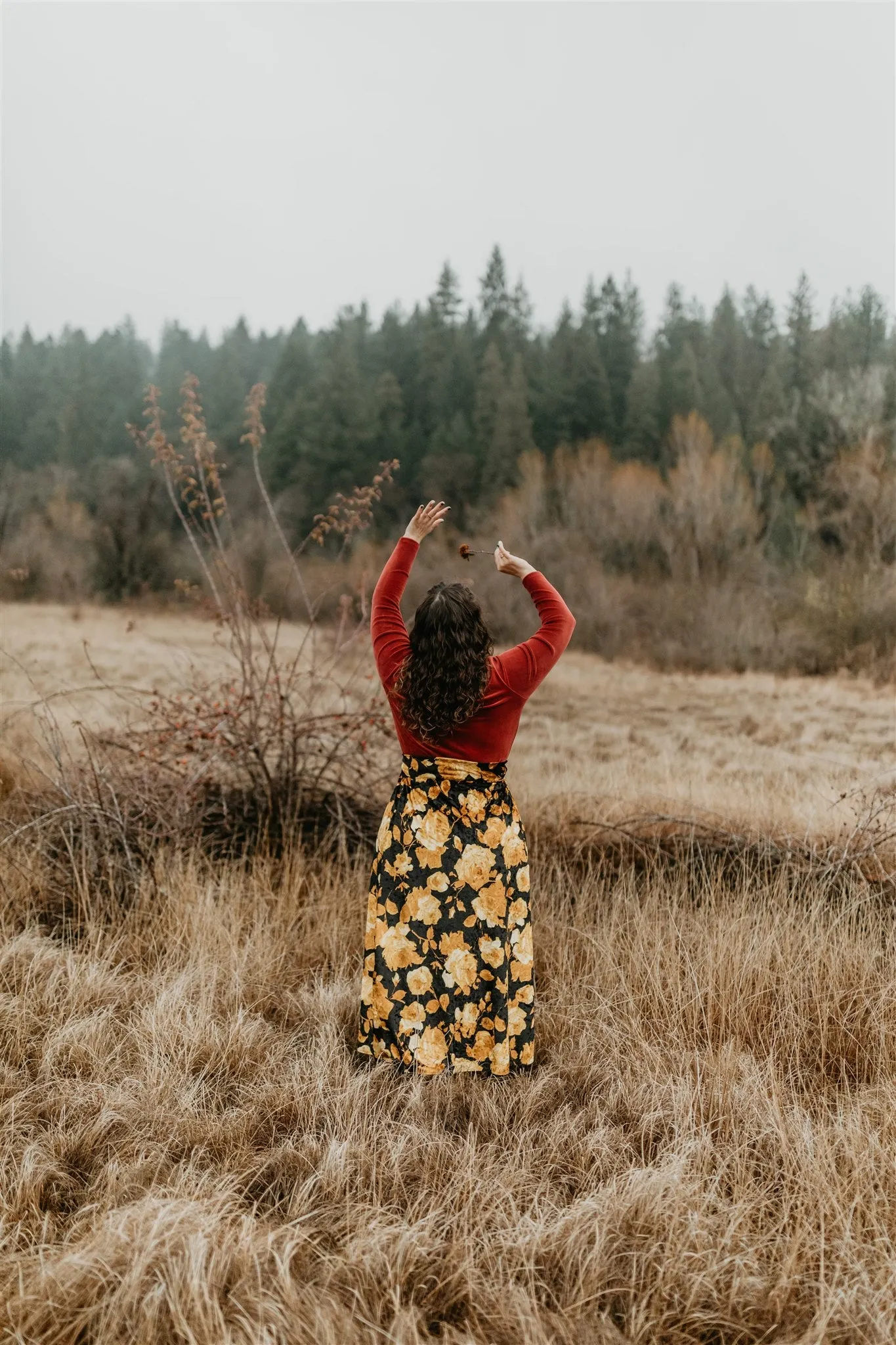 Odor Resistant Material Layered Knit Mock Top in Brick Velvet