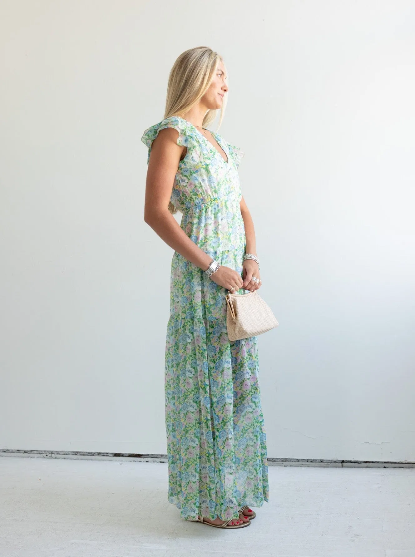 Catherine Dress Relaxed Look Romantic dinner wear