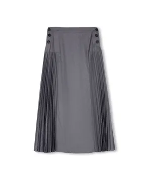 Cathy Side Pleat Skirt Timeless Outfit