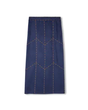 Resale Value Texture Focus Cavelle Suede Button Down Skirt